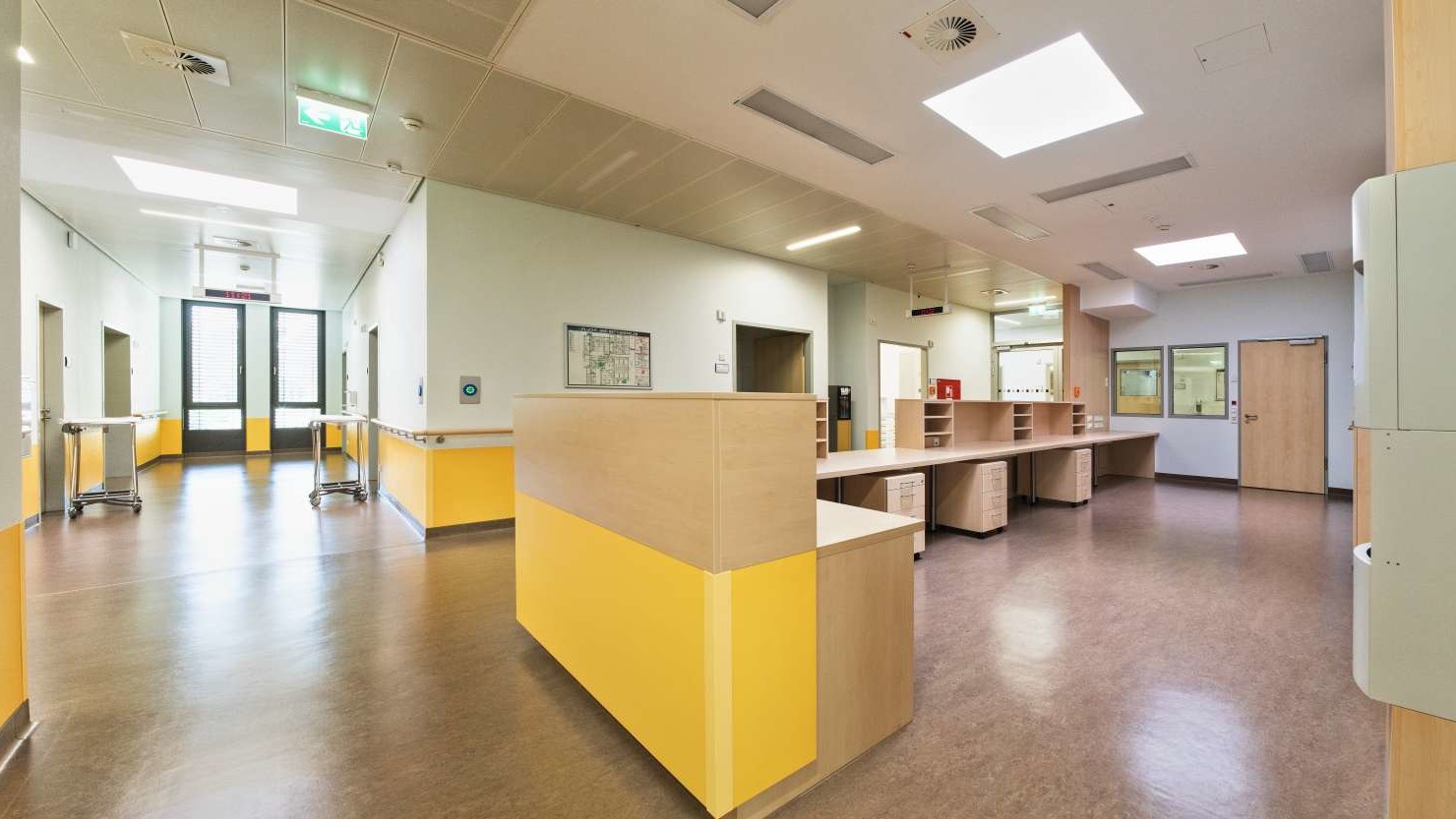 Universitätsklinikum Leipzig, Empfang der Intensivstation