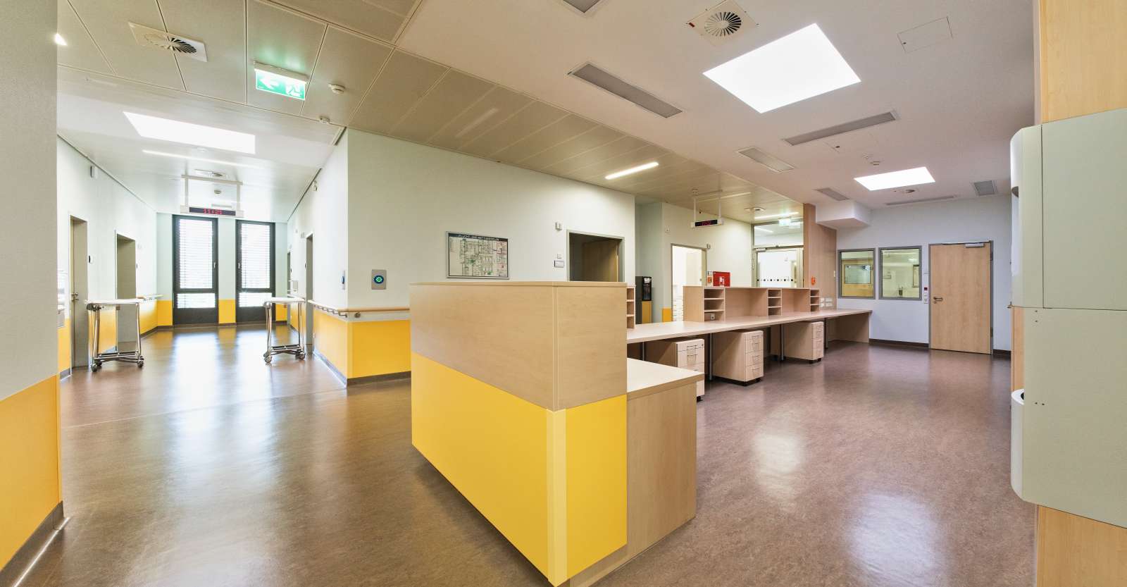 Universitätsklinikum Leipzig, Empfang der Intensivstation